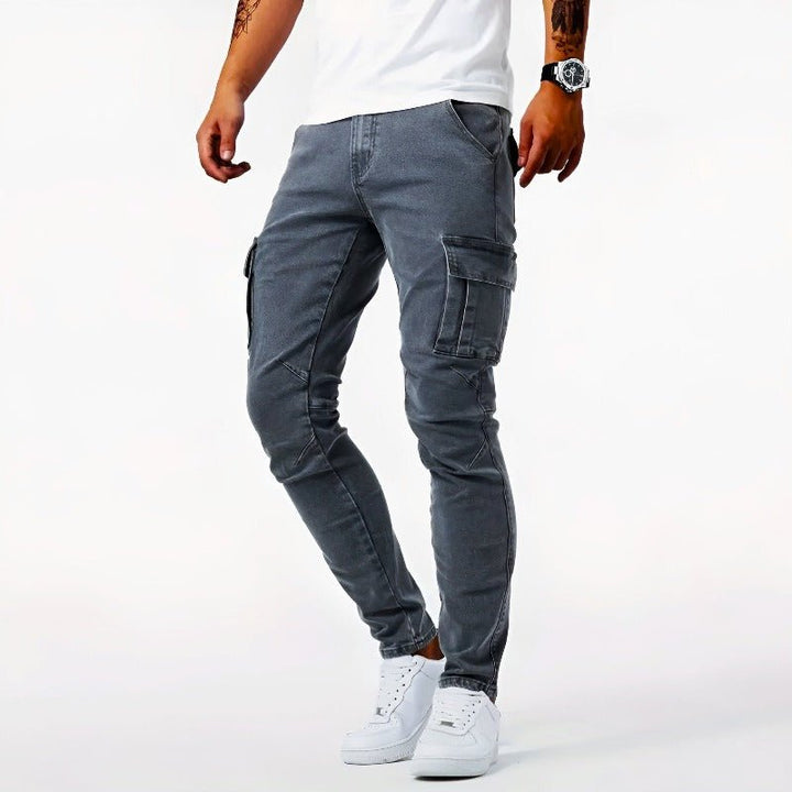 Aaron™ Cargo Jeans - FL731 - ANCA - Grey - AUS 30/32 - S - MOOD Melbourne