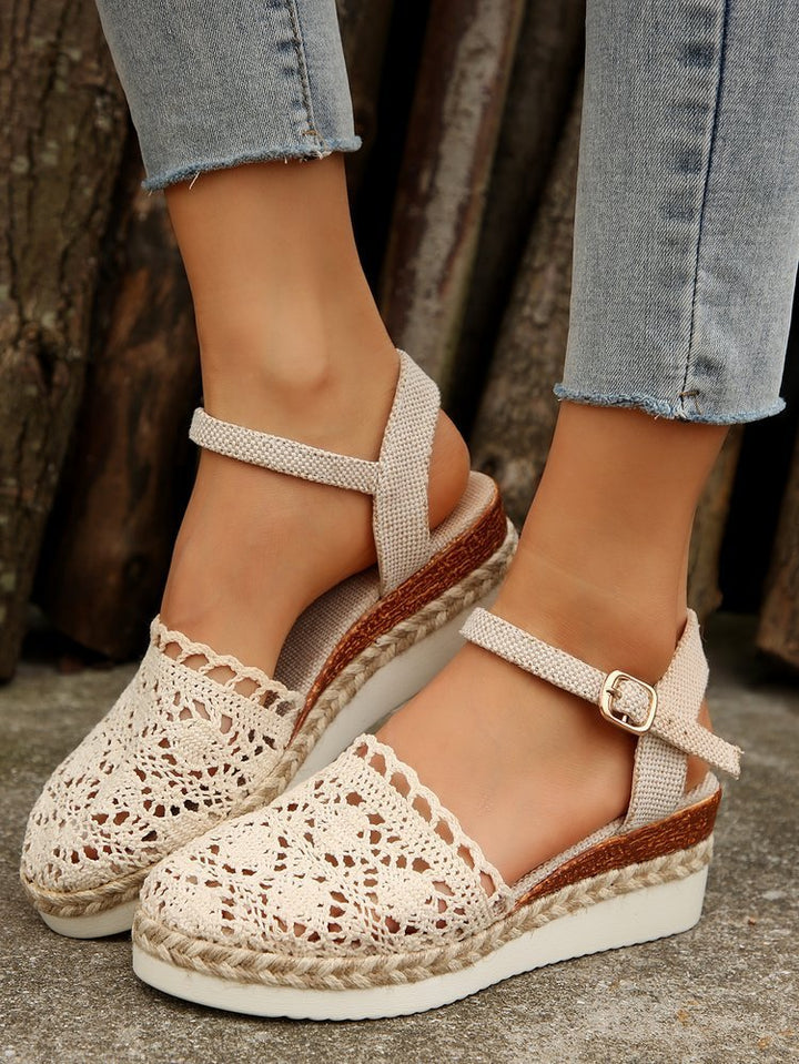 Adalyn™ - Chic Boho Wedges - Sandals Clearance - MOOD Melbourne