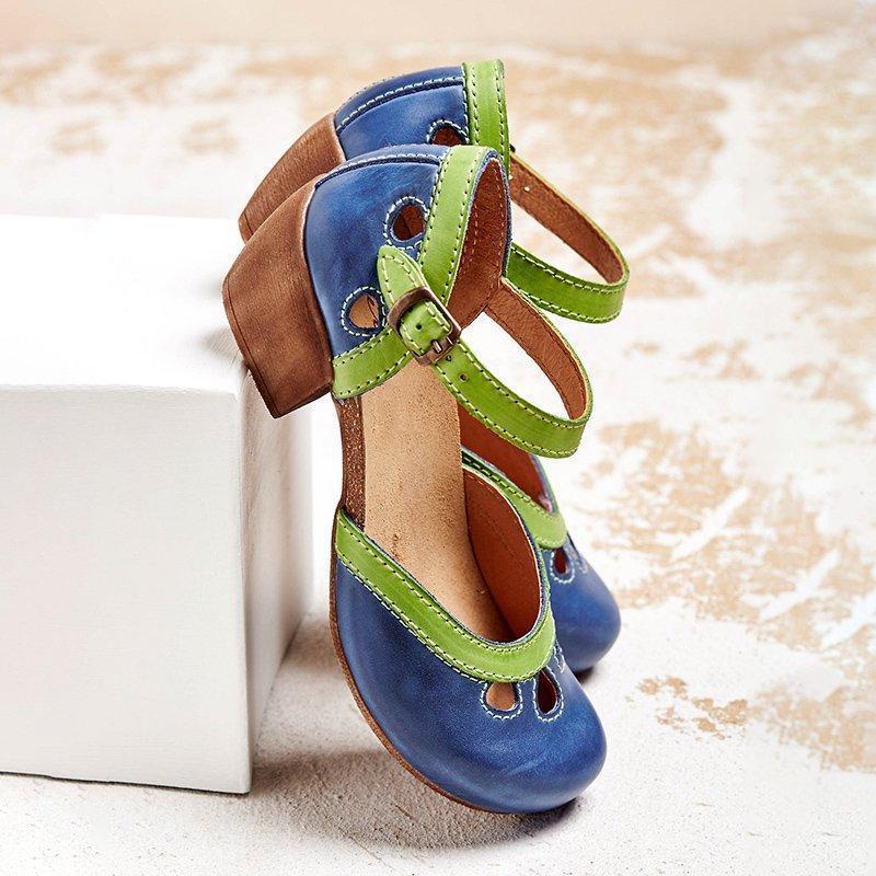 ALICE - Orthopedic sandals with low heels - Sandals Clearance - ME134028 - MOOD Melbourne