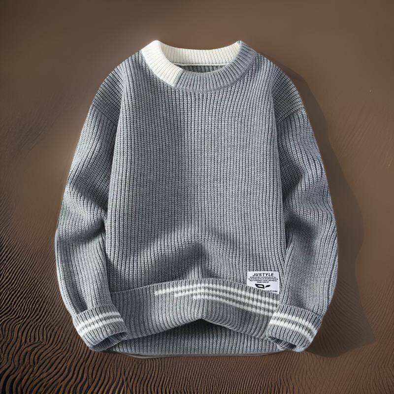 Brent - Round Neck knitted Sweater - MOOD Melbourne