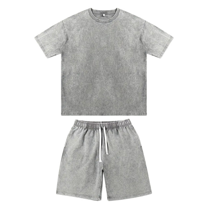 Jer™ Two - Piece Chill Set - PP122 - Gray - S - MOOD Melbourne