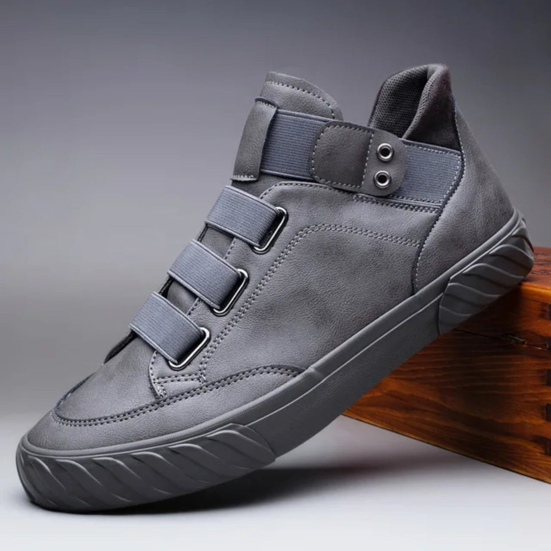 Lorenzo Bernini Genuine Leather Shoes - Shoes - 14:173#grey;200000124:100013888 - MOOD Melbourne