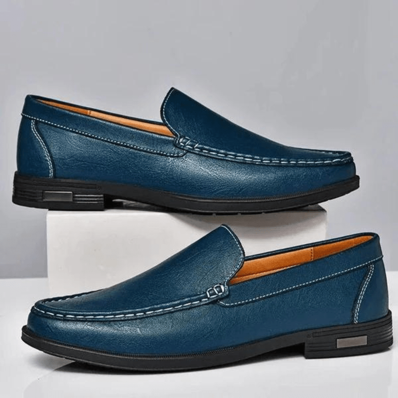 Lucas | Stylish Men's Leather Loafers - Loafers - MOOD Melbourne