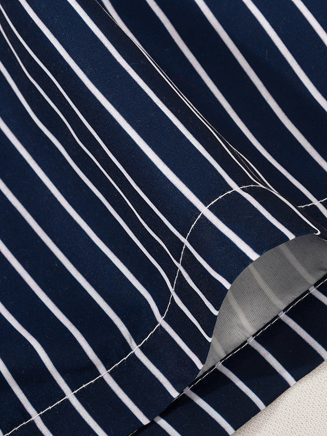 Michael™ | Effortless Striped Drawstring Shorts - MOOD Melbourne