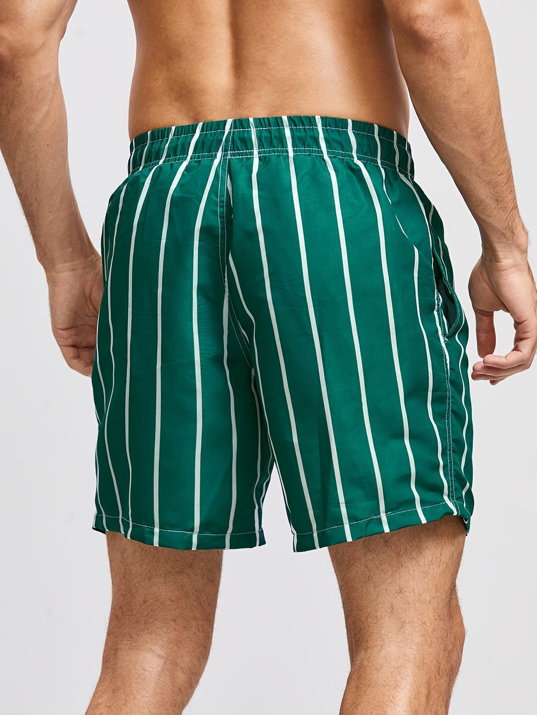 Michael™ | Effortless Striped Drawstring Shorts - MOOD Melbourne