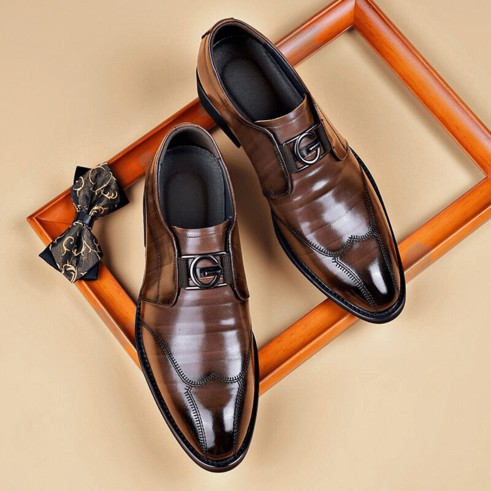Ruggiero | Boss - Inspired Leather Shoes - Shoes - MOOD Melbourne