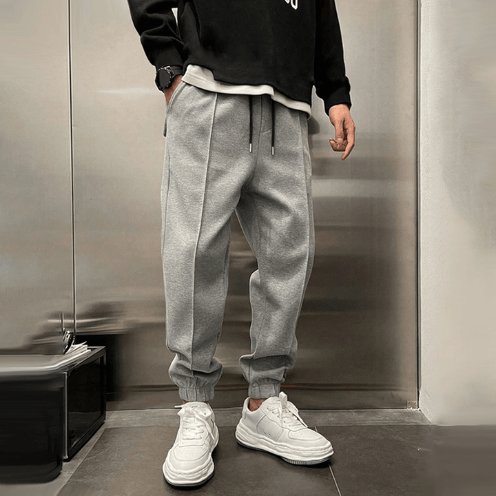 Ryan™ Loose Lounge Pants - Pants - PQ231 - Gray - AU 8 - S - MOOD Melbourne