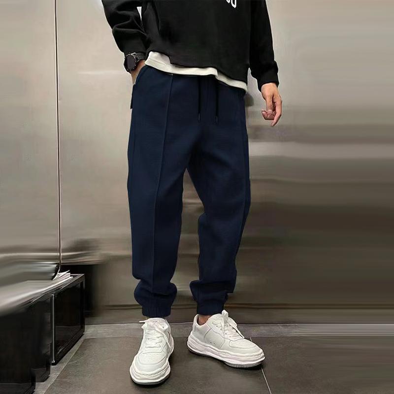 Ryan™ Loose Lounge Pants - Pants - PQ231 - Navy Blue - AU 8 - S - MOOD Melbourne