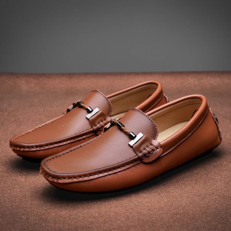 Sorrento™ Genuine Leather Loafers - Shoes - 14:365458
