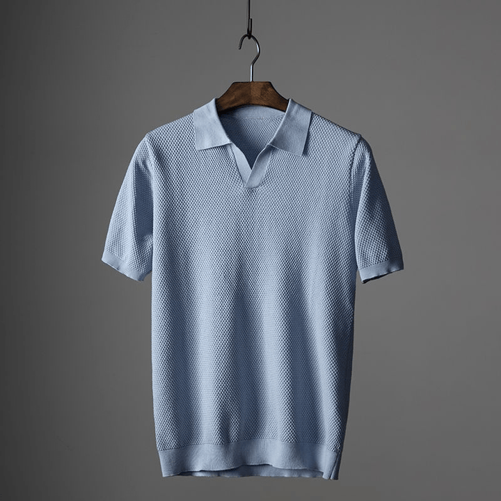 Stan™ | Casual Short Sleeve Polo Shirt - Men Shirts - AUS - M - 0006 - MOOD Melbourne